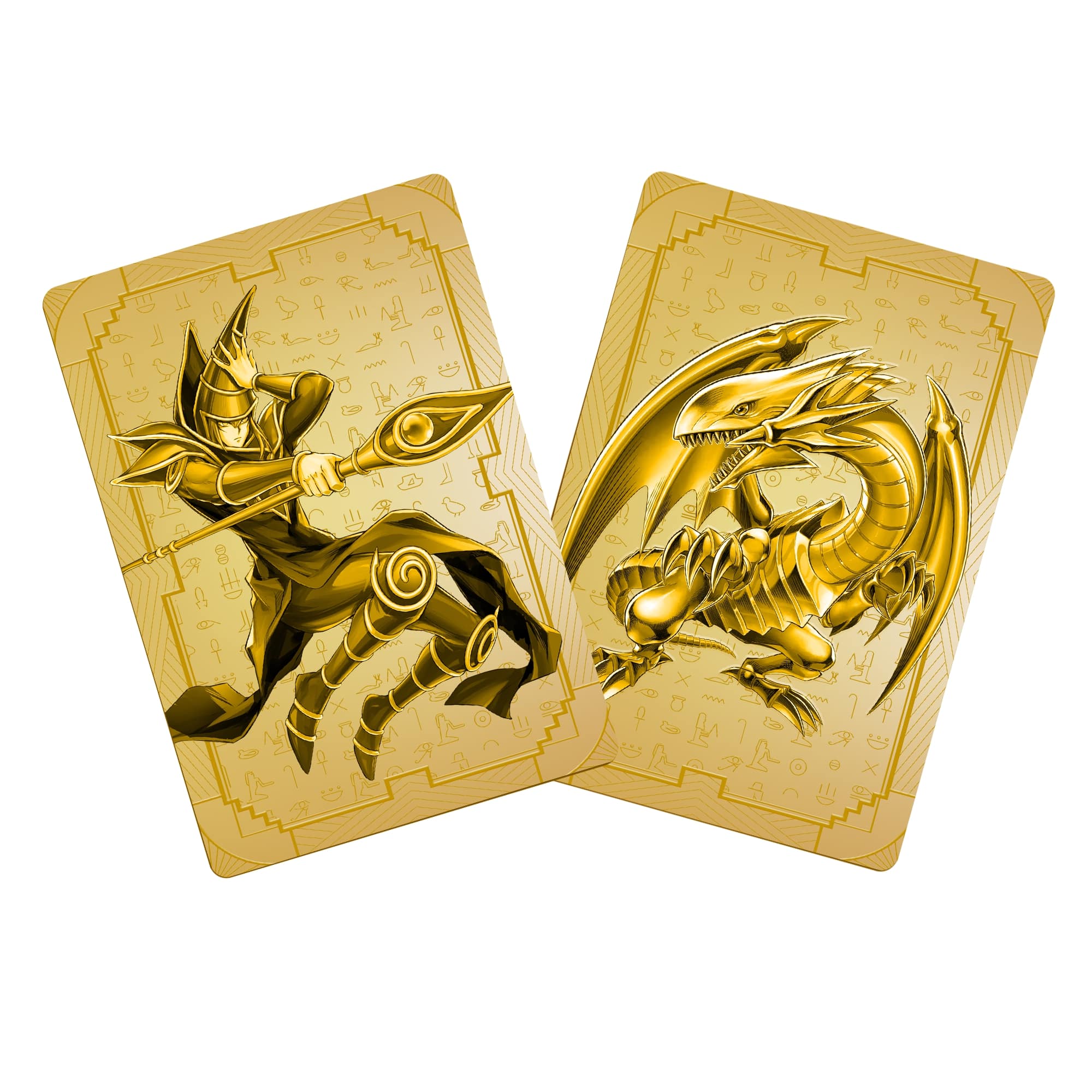 Black Magician and Blue White Dragon Metal Orica