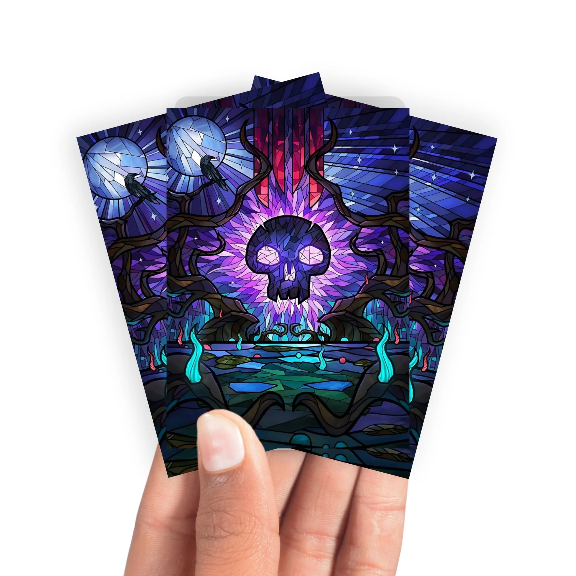 Black Mana Card Sleeves - Image 3