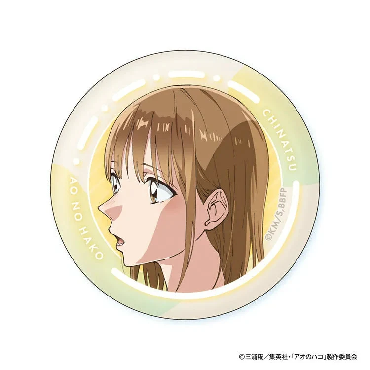 Blue Box Anime Merch - Chinatsu Face Collection Can Badge - Image 7