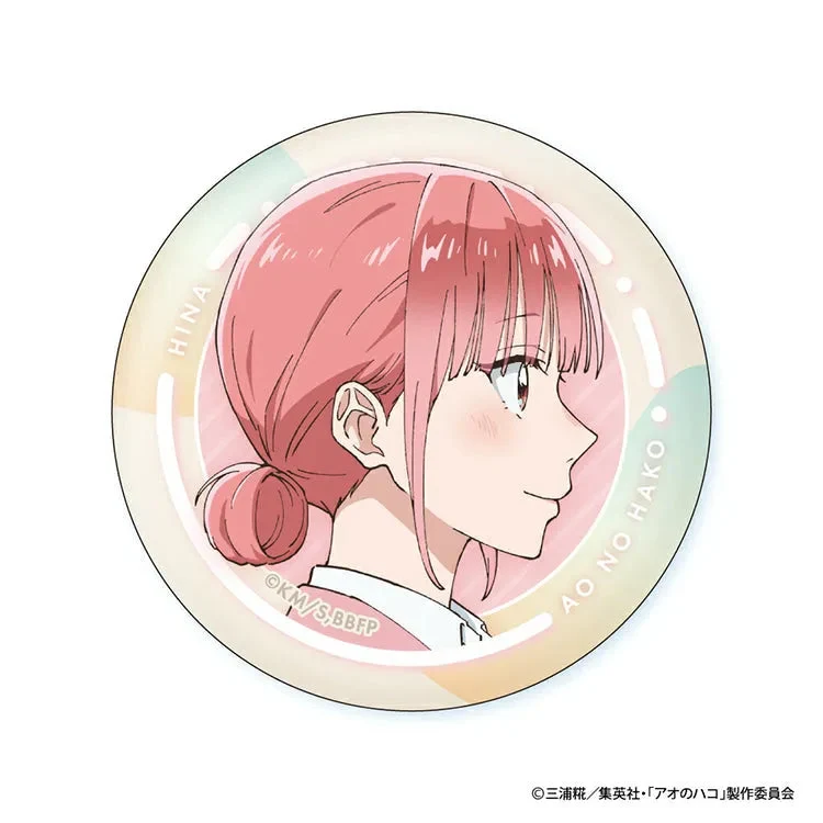 Blue Box Anime Merch - Hina Face Collection Can Badge - Image 5