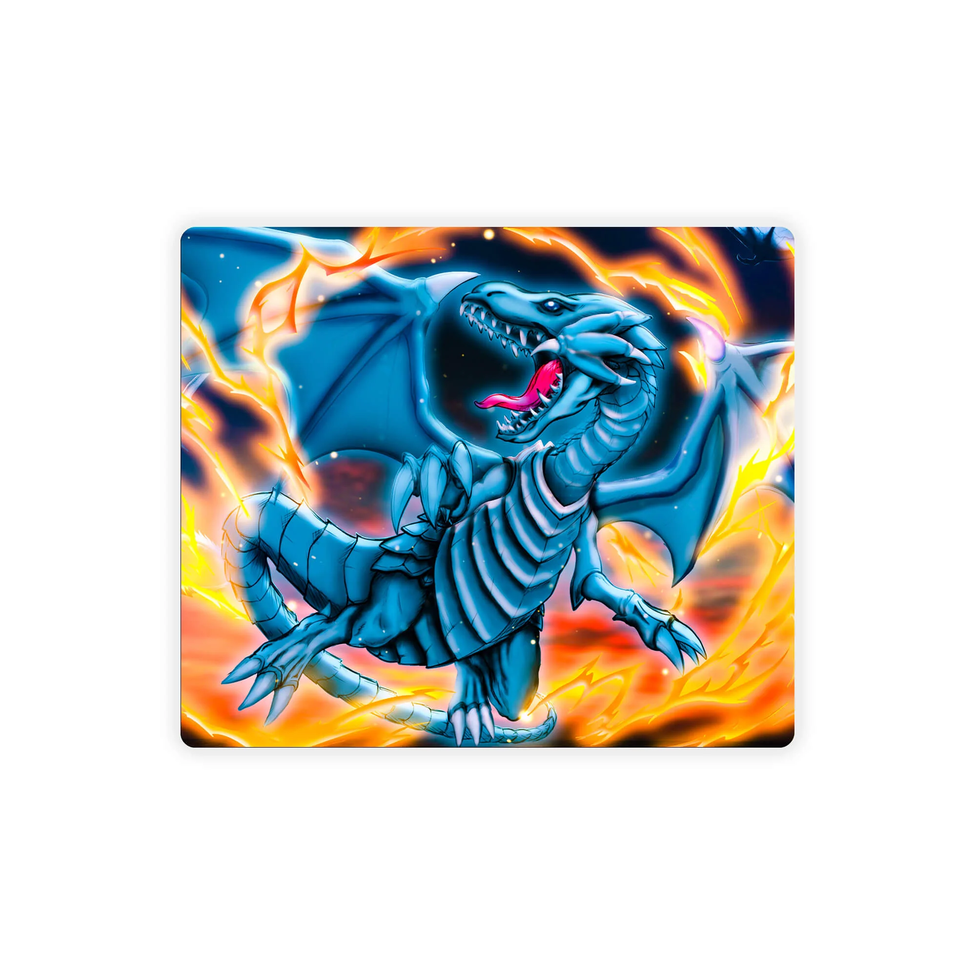 Blue Dragons Lightning Burst Stream Mouse Pad - Image 3