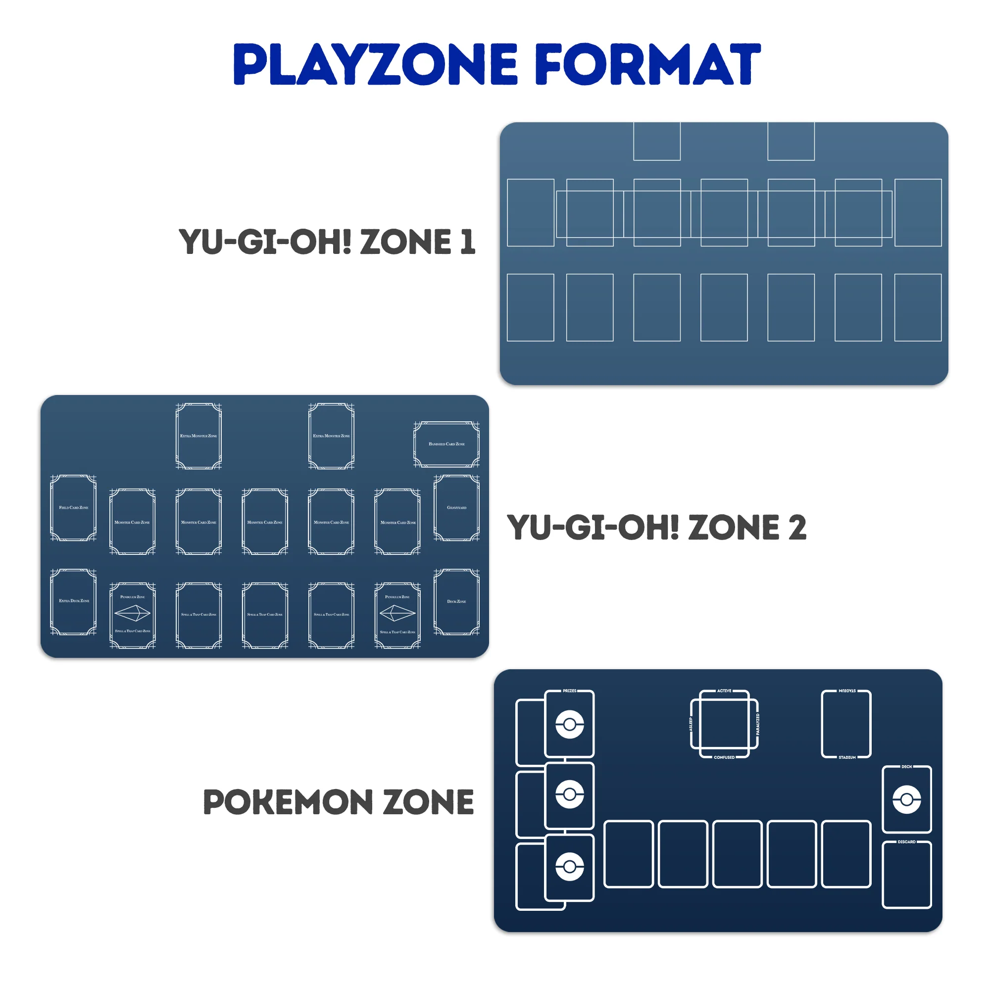 Blue Dragons Lightning Burst Stream Playmat - Image 5