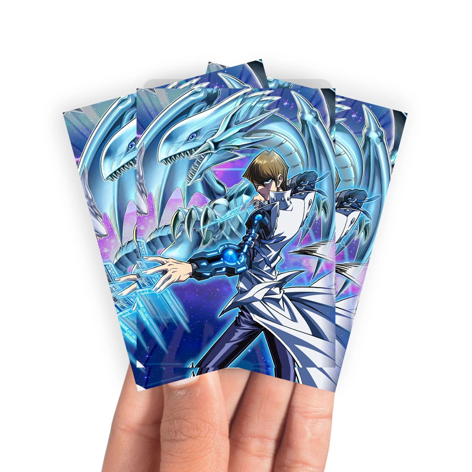 Kaiba’s Blue Eyes White Dragons Card Sleeves - Image 3
