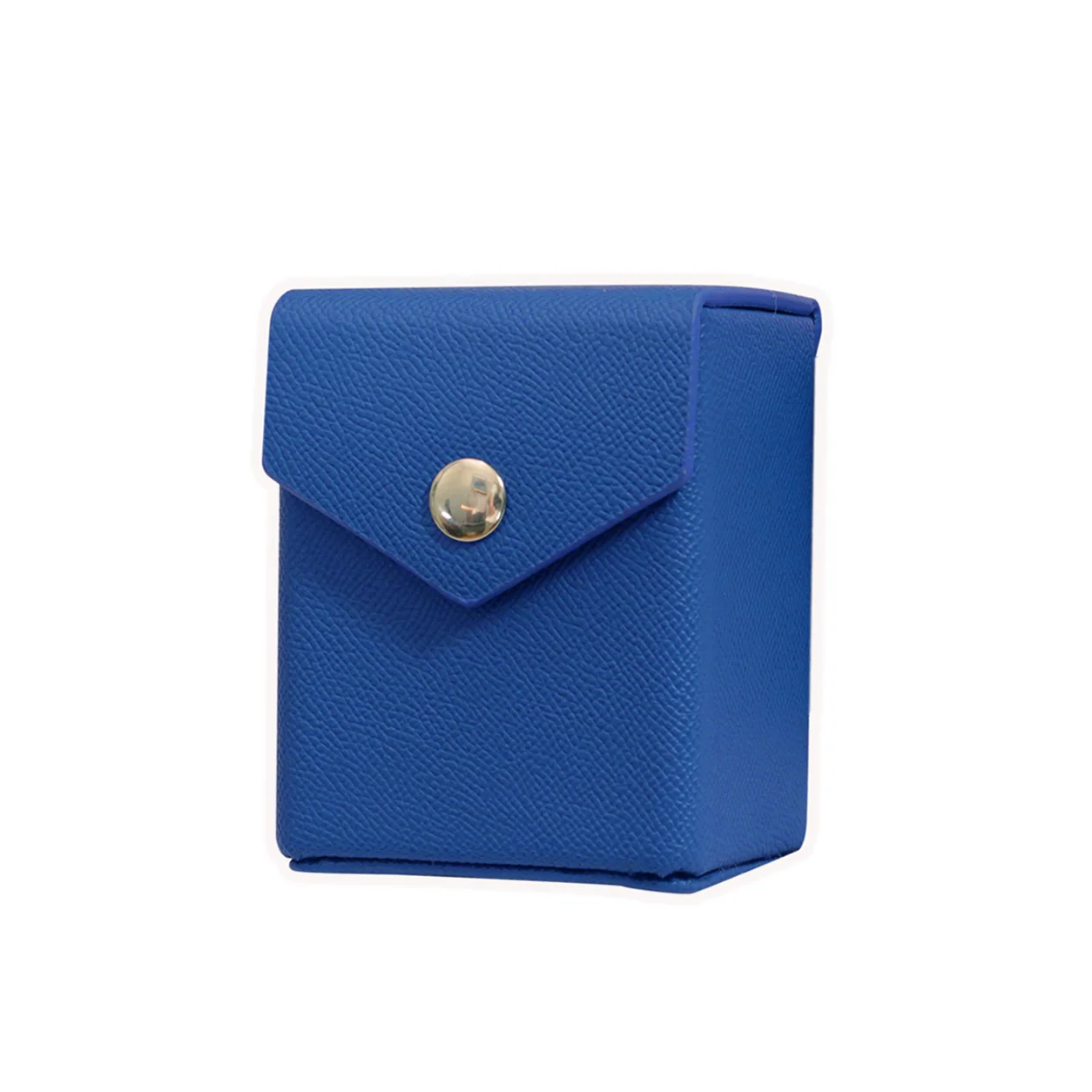 Blue - Hard Shell - Textured Leather - Deck Box - With Belt Loop - Image 3