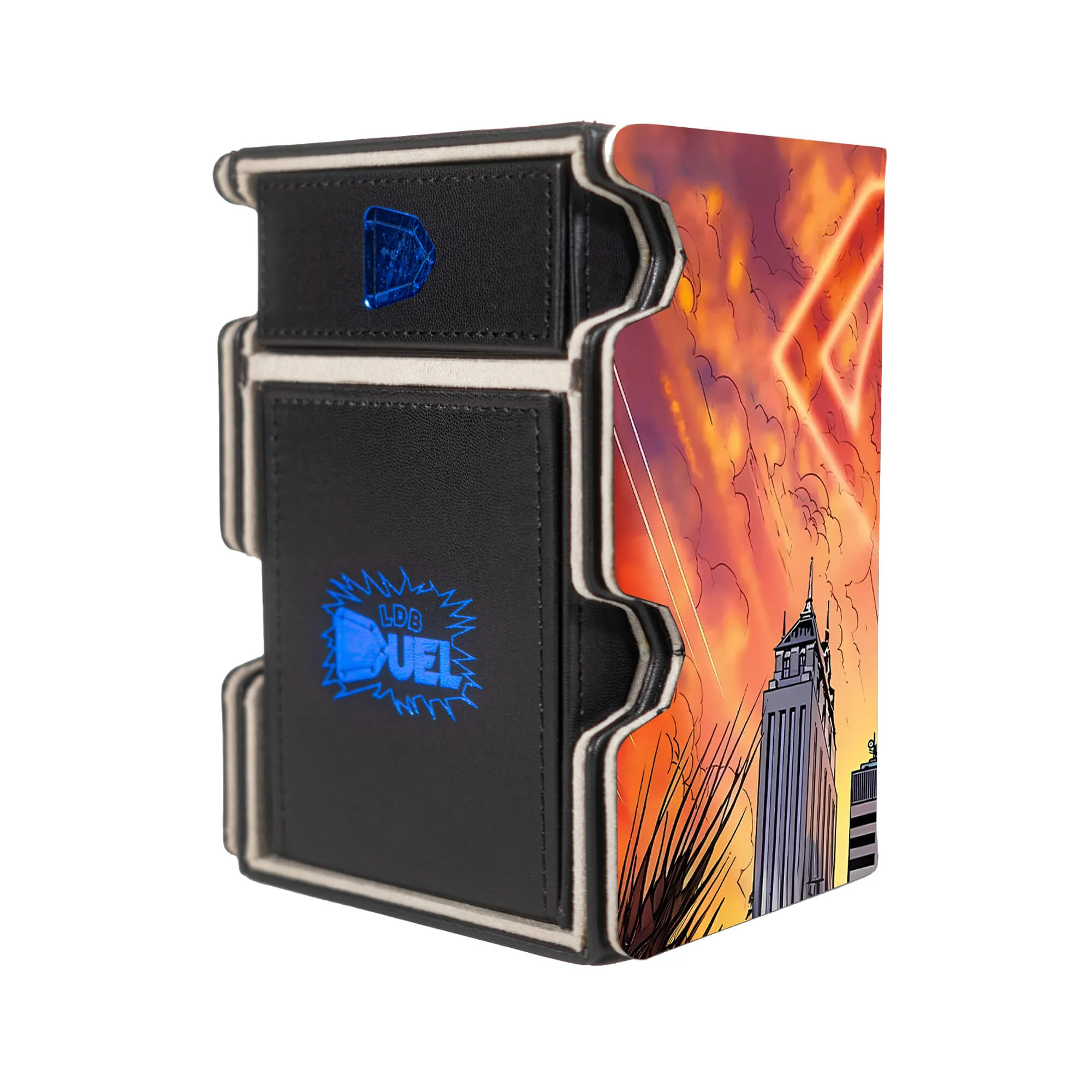 Elemental HERO Neos Superman - Mach 3 Deck Box - Image 3
