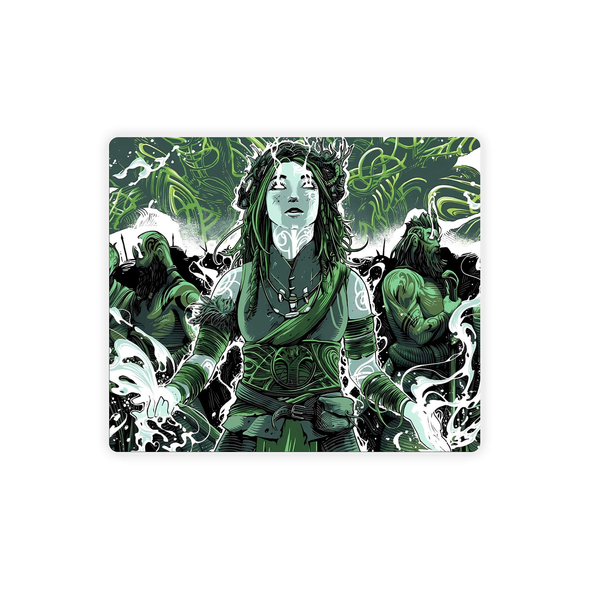 Esika, God of the Tree Mouse Pad - Image 3