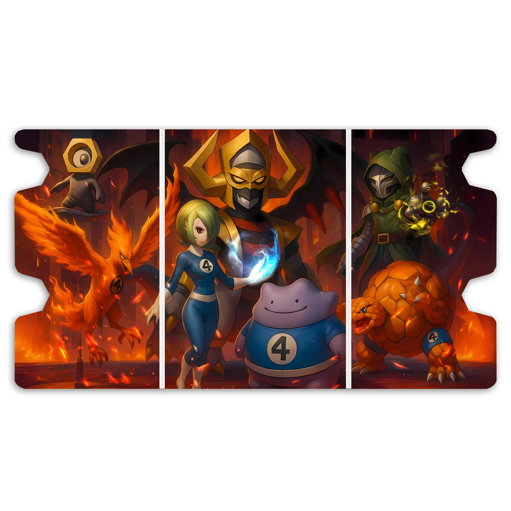Fantastic 4 x Pokemon - Mach 3 Deck Box - Image 5