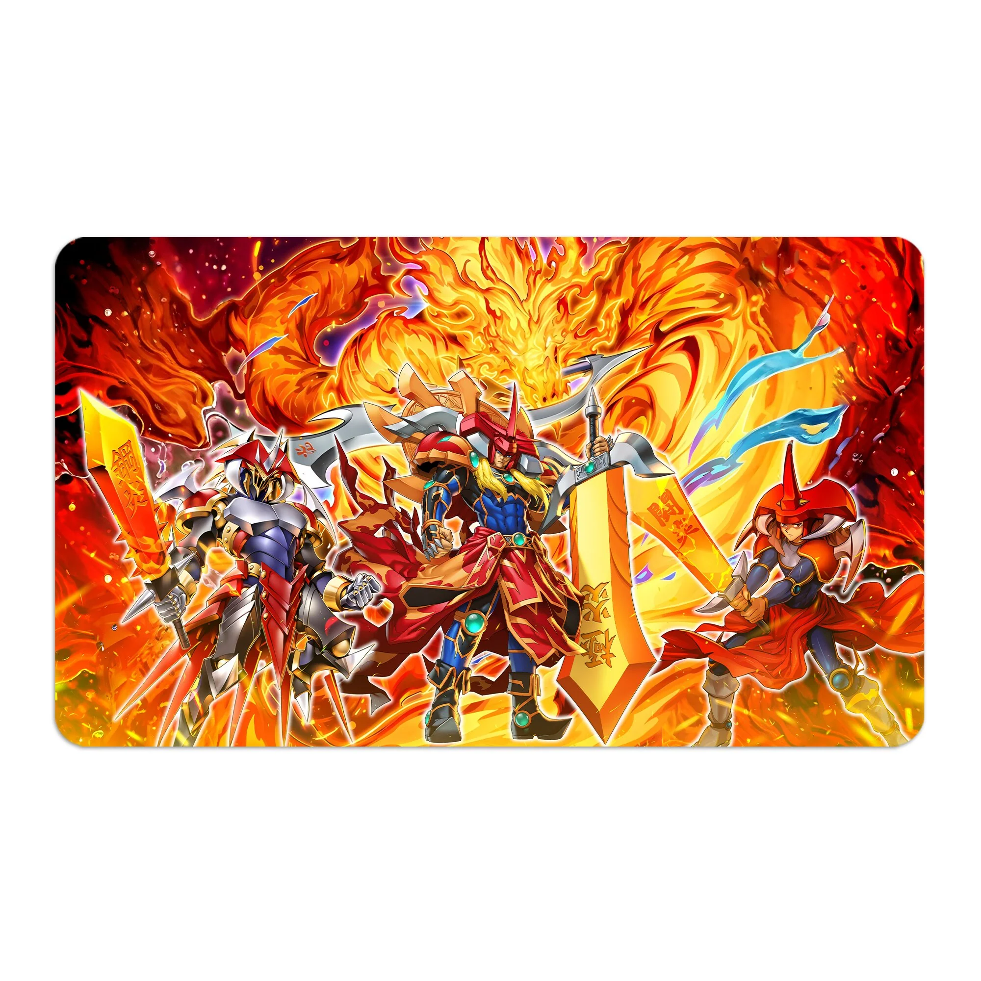 Flame Master Dragon Playmat