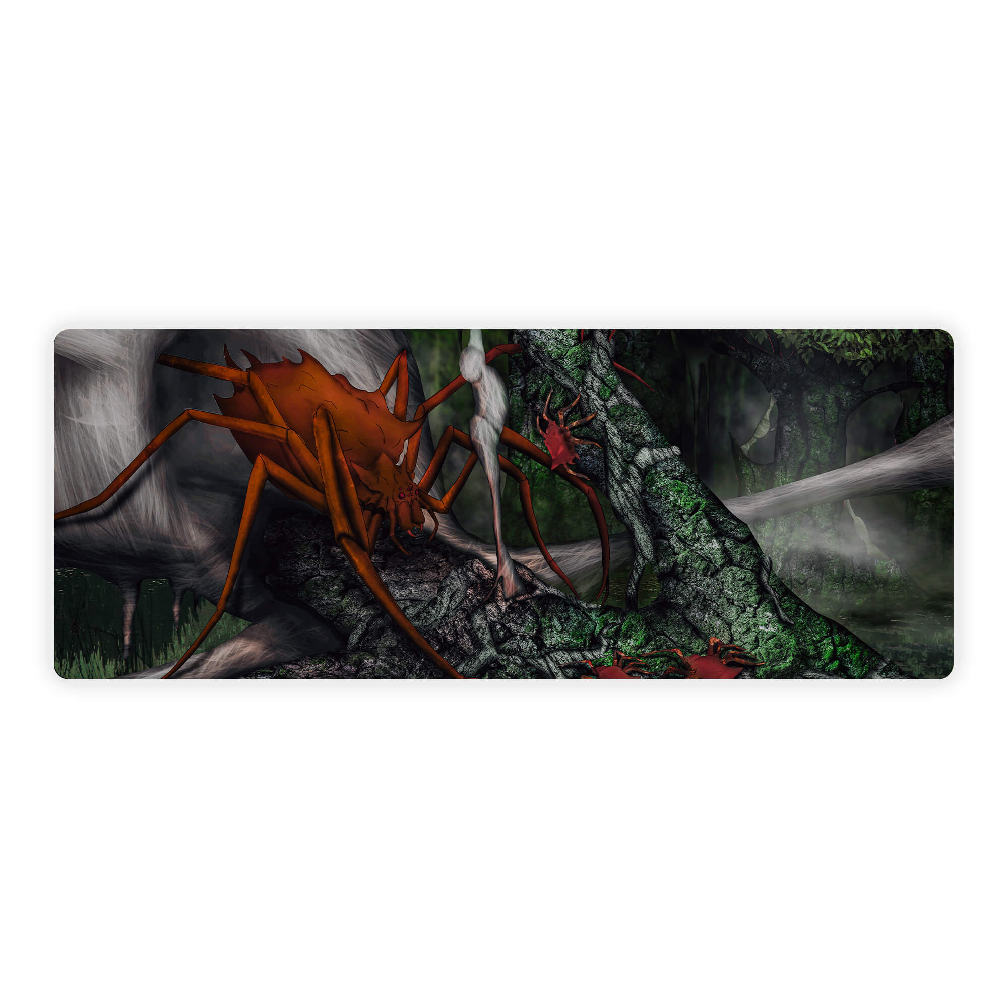 Forest Spider Creature Mouse Pad - Image 2
