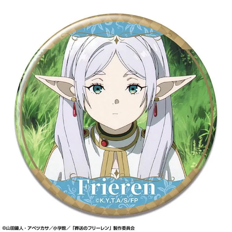 Frieren: Beyond Journey's End Anime Merch - Frieren Tin Badge ( 14-Styles ) - Image 3