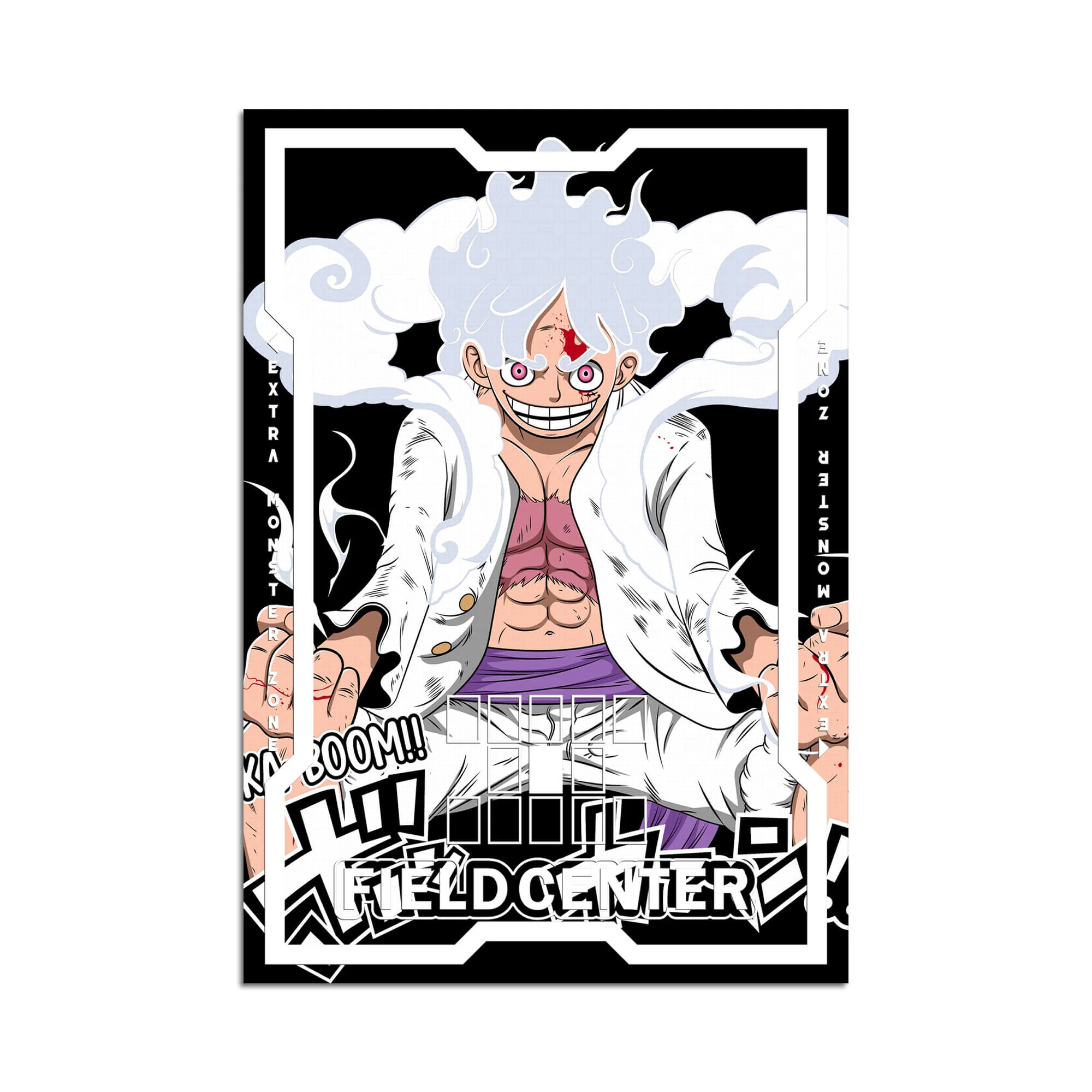 Gear 5 Luffy Metal Field Center