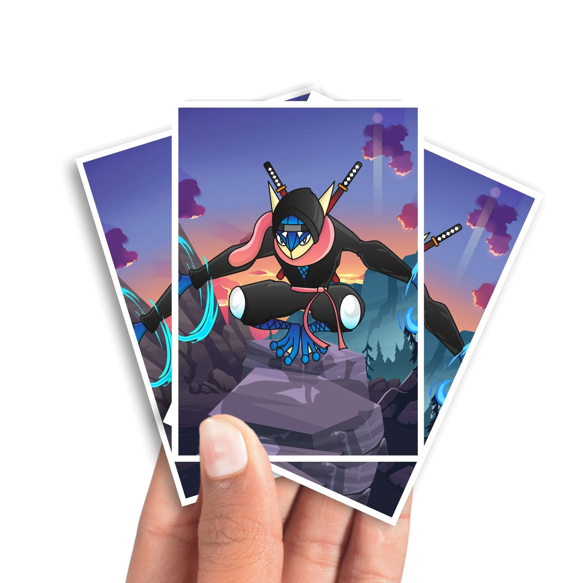 Greninja Pokémon Card Sleeves - Image 2