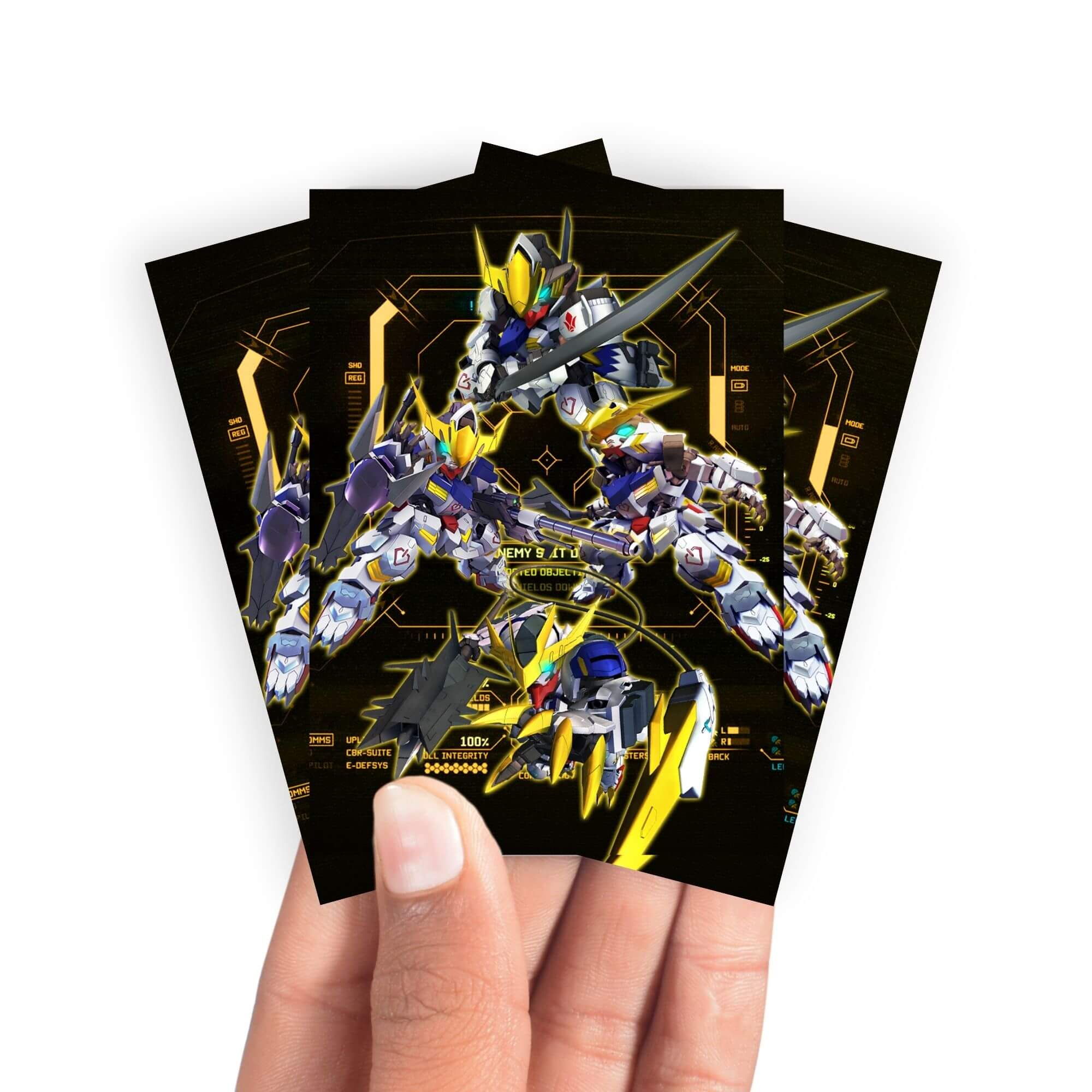 Gundam Barbatos SD Card Sleeves - Image 3
