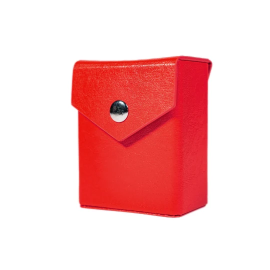 Hero Red Deck Box + Belt Loop - Hard Shell Faux Leather - Image 7