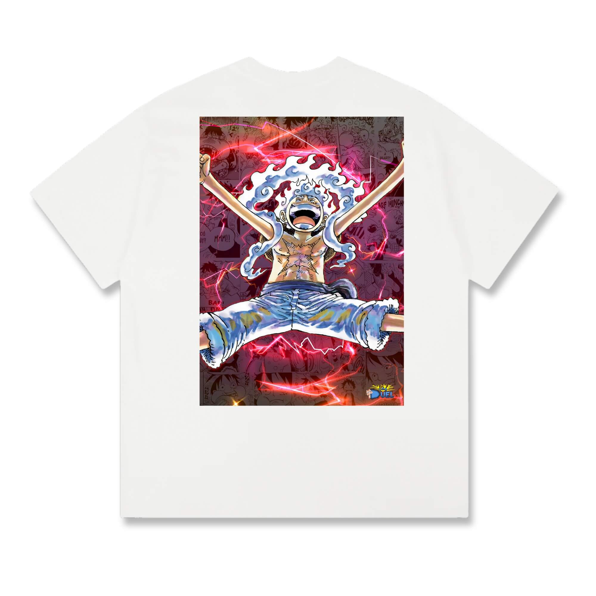 Luffy: Sun God Nika T-shirt - Image 3