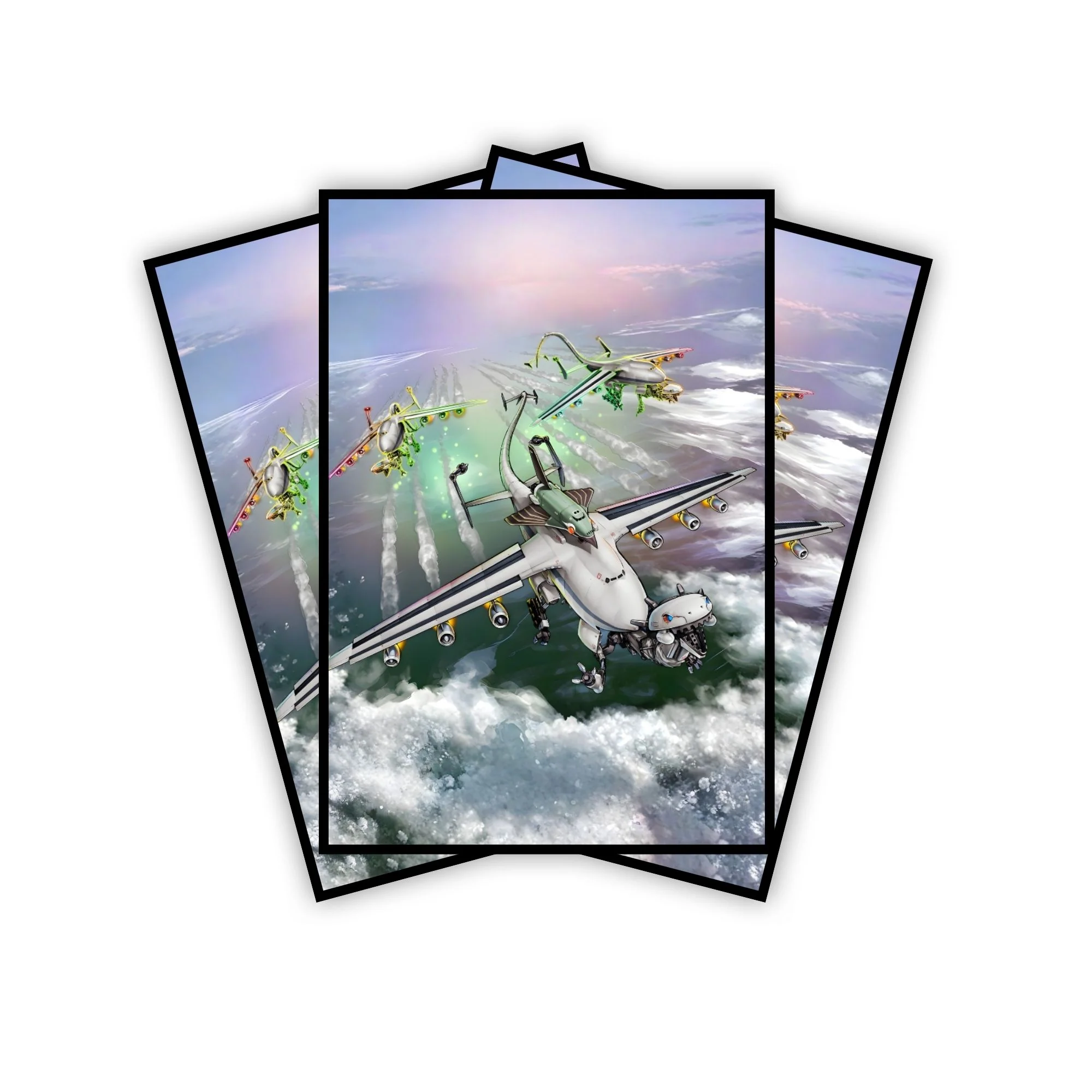 Mecha Phantom Beast Dracossack Card Sleeves