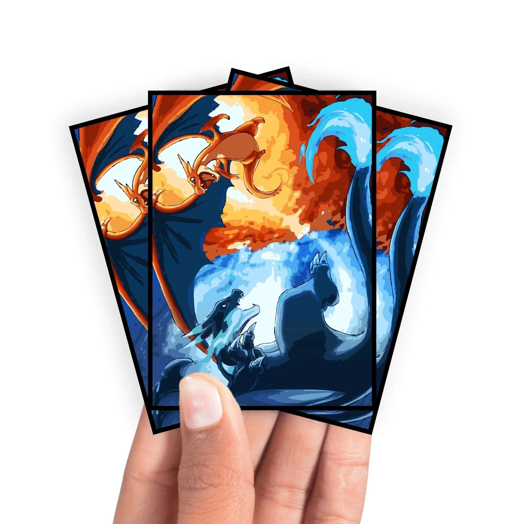 Mega Charizard X and Y Card Sleeves