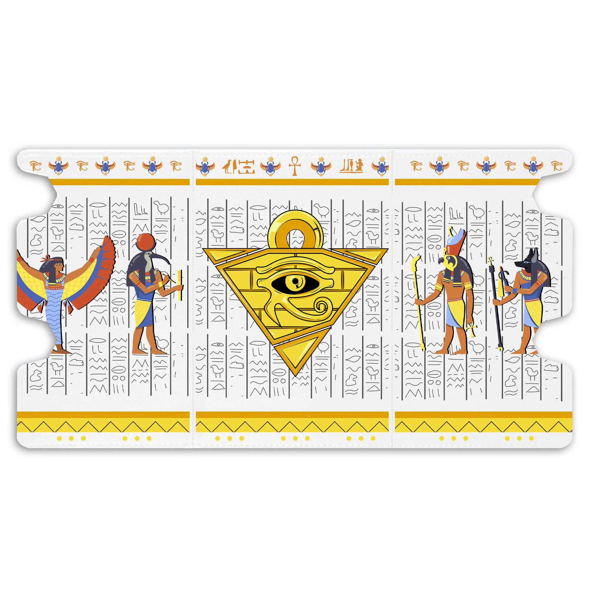 Pharaoh's Soul Glyphs - Mach 3 Deck Box - Image 4