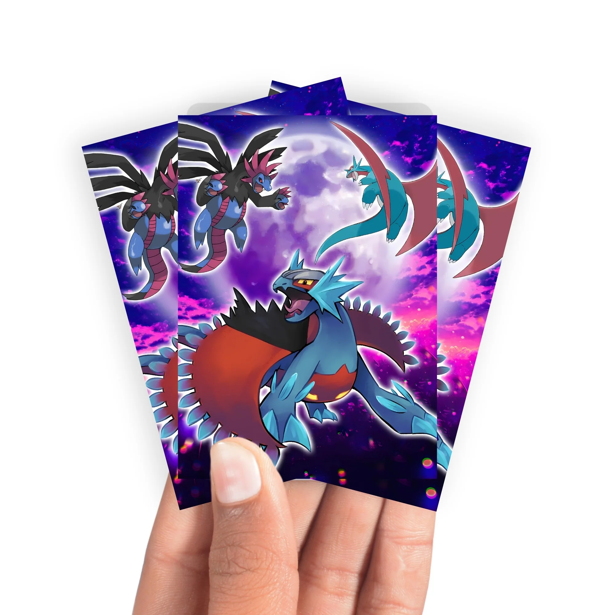 Roaring Moon Dragons Card Sleeves - Image 3