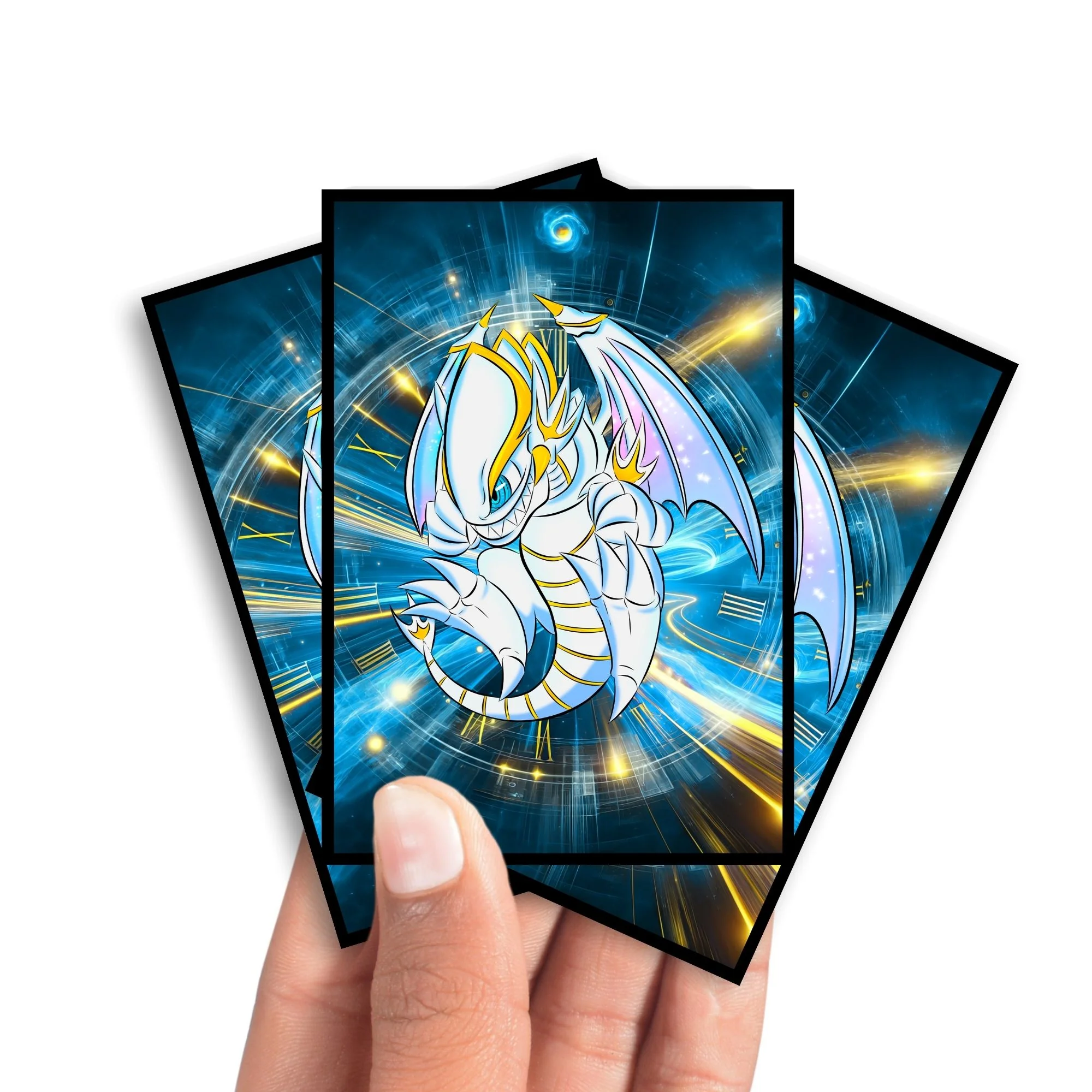 Toon Blue Eyes Spirit Dragon Card Sleeves - Image 2